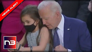 Cameras Catch Creepy Joe doing the Most Uncomfortable Thing to this Scared Little Girl