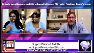 Dr Ardis joins Diamond and Silk to break it all down, FBI raid of President Trump's home.