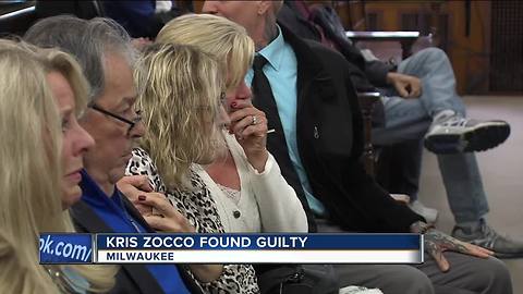 Kris Zocco found guilty in death of Kelly Dwyer in 2013
