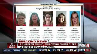 Four children found safe in Manatee County AMBER Alert