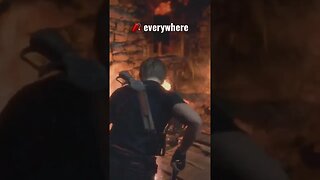 Too many explosions #residentevil4remake #explosion #gaming