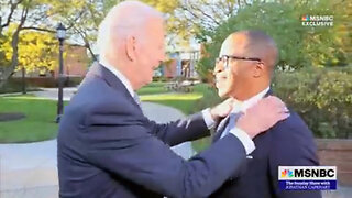 Joe Biden "I could, you know, drop dead tomorrow." Grabs MSNBC Host