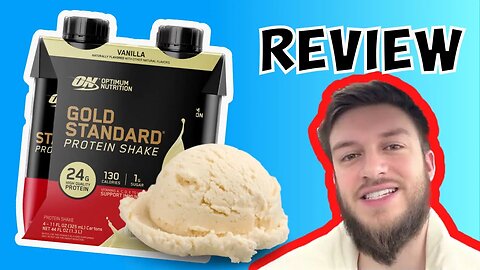 Optimum Nutrition Gold Standard Protein Shake Vanilla review