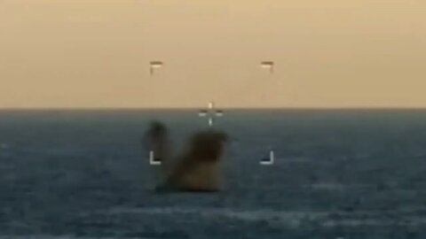 Russian coastal defense destroyed 2 Ukrainian sea drones in Crimea