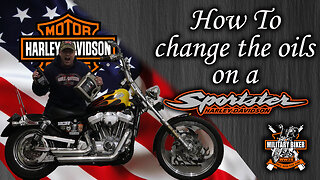 How to Change Oil & Filter on a Harley-Davidson Sportster (Evo)