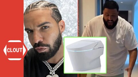 DJ Khaled Receives $60K Worth Of 'TOTO Toilets' From Drake!