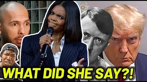 Candace Owens MISTAKENLY Compares Trump & Andrew Tate to HITLER!