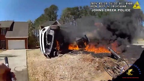 Woman Charged with DUI After Police Rescue Her from Burning SUV