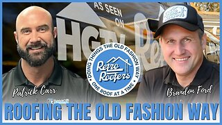 Retro Roofers | Doing Things The Old Fashion Way | Brandon Ford