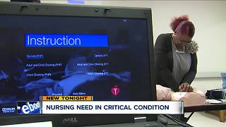 Ohio's nursing shortage continues to grow