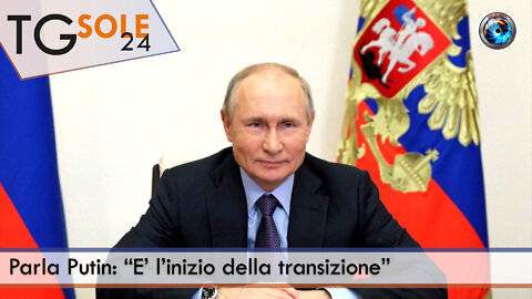 TgSole24 - 8 luglio 2022 - Parla Putin: “E’ l’inizio della transizione”