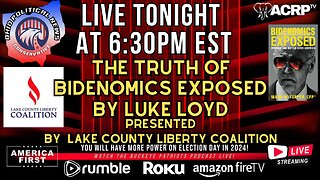 The Truth of bidenomics exposed by luke loyd