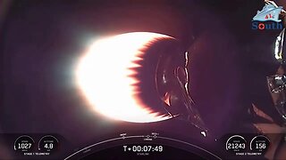 Starlink Mission With Space-X. 10/07/2023.