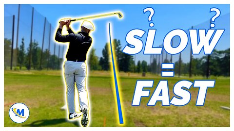 Golf Transition Too Quick?! SLOWER SWINGS FOR MORE SPEED!