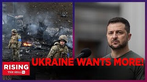Zelensky BEGS For More Help, Says US AllowsIsrael to Use Its Weapons Why Not UKRAINE?