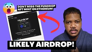 Mint The Fundrop NFT Pass On Ethereum For A Likely Airdrop. 30 Mins Left To Claim!