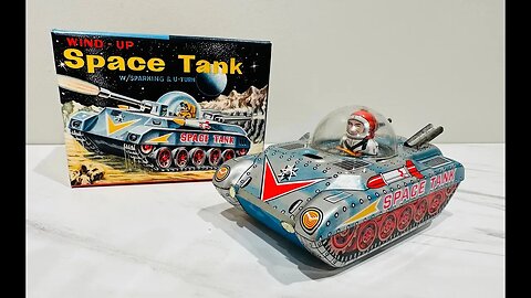 Mini Space Tank Shoots Sparks✨& makes u turns! 🙀