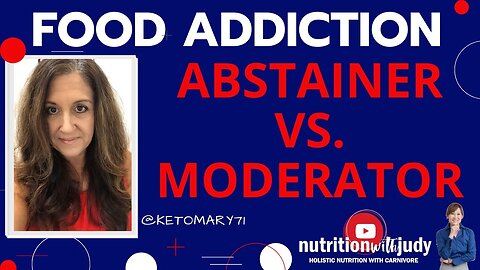 Food Addiction: Abstainer vs. Moderator. How to wean off sugars and addictive foods