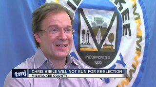 Milwaukee County Executive Chris Abele will not seek re-election [VIDEO]