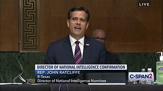 Senator Rubio Questions U.S. Rep. Ratcliffe on His Nomination as Director of National Intelligence