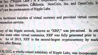 BREAKING…XRP RIPPLE SEC TRIAL PROVEN FAKE.