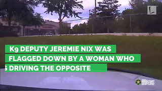 Desperate Mom Puts Baby’s Limp Body in Cop’s Arms, Dash Cam Records Intense Moment He Saves a Life