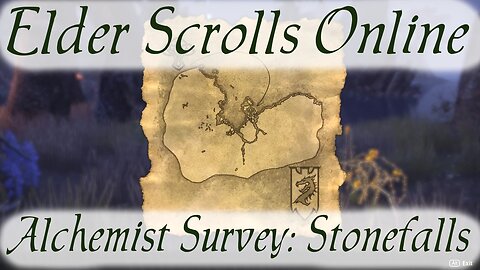 Alchemist Survey: Stonefalls [Elder Scrolls Online]