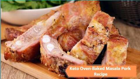 Keto Oven Baked Masala Pork Recipe #Keto #Recipes