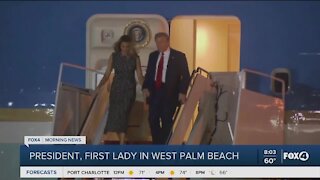 President Trump in West Palm Beach