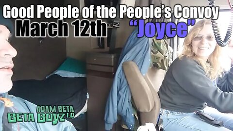 Lib2Liberty March 12th "Joyce" Clip, Good People of the People's Convoy