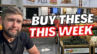 5 FOODS TO BUY NOW THIS WEEK (Best Price ALL YEAR) Start Prepper Pantry Emergency FOOD Storage NOW!