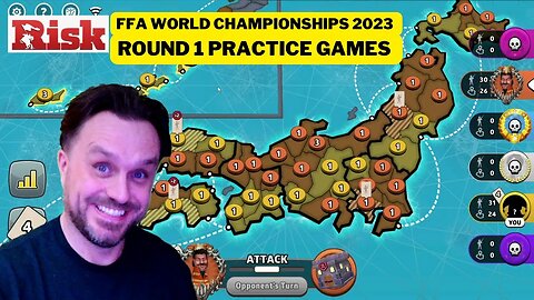 Risk FFA World Championships 2023 - Round One Practice Games - Japan Fixed