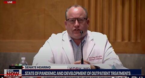 I CAN'T KEEP DOING THIS" - DOCTOR PLEADS FOR REVIEW OF DATA DURING COVID-19 SENATE HEARING