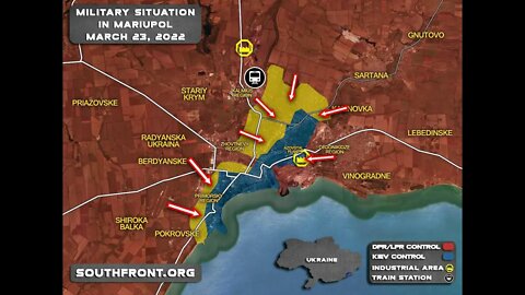 Day 24 B: Fall of Mariupol, Insane WW2 style trench battels. Last patch Ukrainian defenders clear