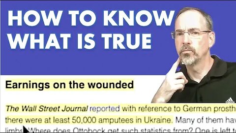 Separating Fact from Fiction in Ukraine. Here's How You Do It.