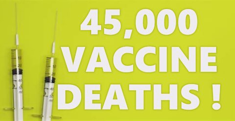 BREAKING! 45,000 Vaccine Deaths! Whistleblower Expert Insider Testimony! People Need To Go To Jail!