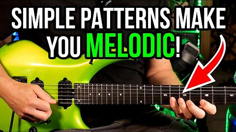 SIMPLE PICKING PATTERN : MORE MELODIC SOLOS!