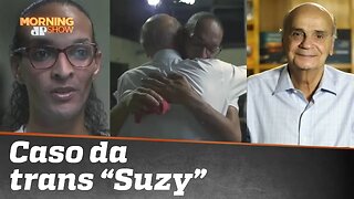 Drauzio e Globo são detonados por “abraço” em trans. Suzy foi condenada por estuprar e matar criança