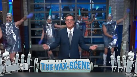 Why Colbert’s VAX DANCE Shows the Left is PANICKED!!!