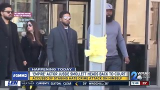 Empire actor Jussie Smollett head back to court