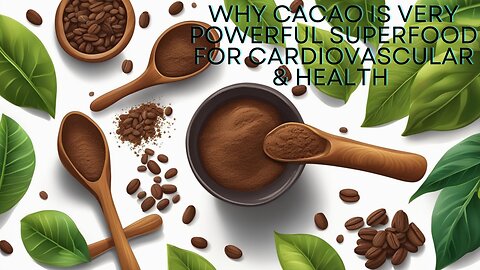 Why Cacao is Very Powerful Superfood for Cardiovascular Health