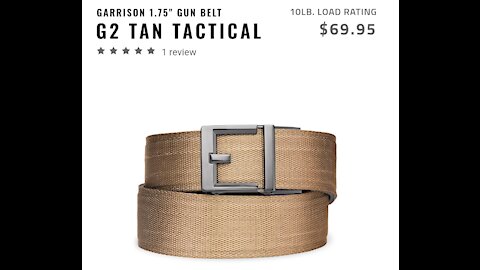 Kevin Reviews the KORE Essentials G2 Tactical Belt