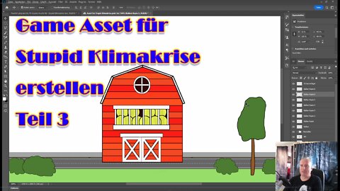 Game Asset erstellen für das neue Spiel Stupid Klimakrise - Devlog 3 Livestream von academyBlue