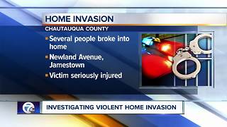 Violent home invasion in Chautauqua County