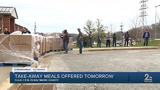 Parents, students grab free meals during coronavirus