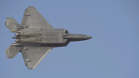 F-22 Raptor Demo Team Attends FIDAE 2022