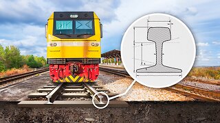 Why Are Rails Shaped Like That? | Uncovering the Secrets of Railroad Design 🚂🛤️