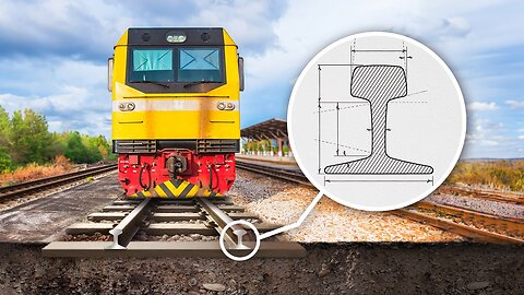 Why Are Rails Shaped Like That? | Uncovering the Secrets of Railroad Design 🚂🛤️