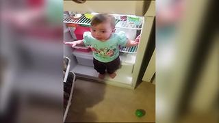 "Baby Girl Stuck In The Fridge"