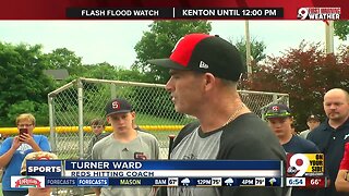 Turner Ward visits little league team in Aurora